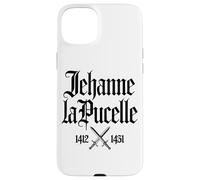 Joan of Arc 1412-1431 Swords in French Black Print Case for iPhone 15 Plus