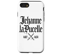 Joan of Arc 1412-1431 Swords in French Black Print Case for iPhone SE (2020) / 7/8