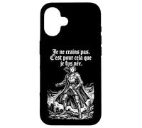 Joan of Arc - I Am Not Afraid. I Was Born To Do This. Case for iPhone 16
