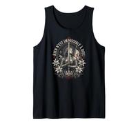 Joan of Arc Nothing is Impossible for God in French Tank Top