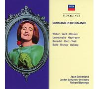 Joan Sutherland, London Symphony Orchestra, Richard Bonynge - Command Performance; Weber, Verdi, Rossini Etc