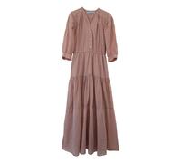Joana Cotton Voile Dress Beige XS