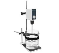 JOANLAB Laboratory Overhead Stirrer Mixer Lab Stirrer 10L | Stirring Rod and Stainless Steel Stand | Mixer Adjustable Speed 100-1000RPM 10000 mPas