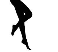 Joanna Gray Women's Tights (6 Pairs) in Black | Size: Medium Joanna Gray Black M