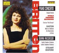 Joanna MacGregor - Britten: Overture 'Paul Bunyan', Piano Concerto/ Saxon: Music to Celebrate the Resurrection of Christ, Joanna Macgregor (UK Import)