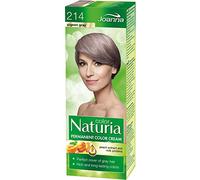 Joanna Naturia Color Permanent Hair Color Cream - Goodness of Milk Proteins and Peach Extracts - Premium-Quality Hair Dye - Provides Soft and Lustrous Hair - Long-Lasting Hair Colors - Pigeon Gray