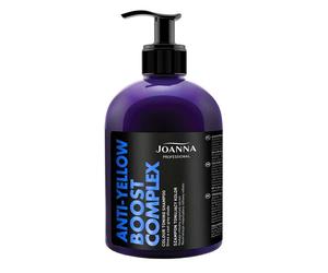Joanna Professional Anti-Yellow Boost Complex Shampoo for Blond Grey Hair 500g