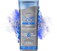 Joanna Ultra Color - Shampoo For Silver & Platinum Shades - Strengthening Revitalising Hair Shampoo - Colour Refreshing & Hair Care - Neutralises The Yellowish Tint - Restores Full Shine - 200 ml