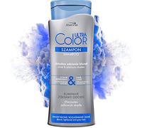 Joanna Ultra Color - Shampoo For Silver & Platinum Shades - Strengthening Revitalising Hair Shampoo - Colour Refreshing & Hair Care - Neutralises The Yellowish Tint - Restores Full Shine - 400 ml