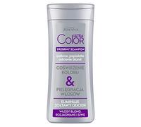 JOANNA Ultra Colour Silver Shampoo - Shampoo for Women - Colour-Enhancing Shampoo - Neutralises Unwanted Yellow Tones - Makes Combing Hair Easier - Silver Blonde Tones 400 ml