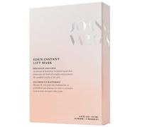 Joanna Vargas Eden Face Mask for Women, Moisturising Mask with Coq10 and Hyaluronic Acid, Firming Face Mask for Fine Lines and Wrinkles, 5 Masks