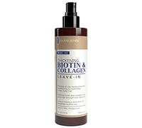 Joanne Jones Thickening Biotin & Collagen Leave-In Conditioner, 8-fl oz Spray Bottle, Boost Moisture and Shine for All Hair Types