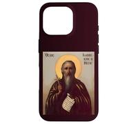 Joannicius the Great Byzantine Christian Icon Art Case for iPhone 16 Pro