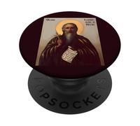 Joannicius the Great Byzantine Christian Icon Art PopSockets Adhesive PopGrip