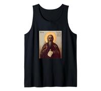 Joannicius The Great Byzantine Christian Icon Art Tank Top