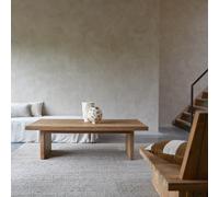 Joaquin - Coffee table in solid reclaimed teak Natural
