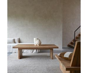 Joaquin - Coffee table in solid reclaimed teak Natural