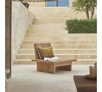 Joaquin - Garden armchair in solid reclaimed teak Natural