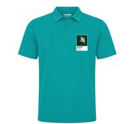 Joaquin Niemann Golf Icon Frame Men's Polo Shirt - Turquoise / 3XL