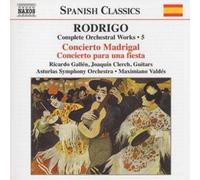 Soloists:Asturias So:Valdes - RODRIGO: Concierto Madrigal / Concierto para una Fiesta