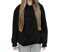 JOASDAO pet pouch hoodie | puppy jumpers Black