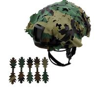 JOAXOR Tactical Helmet Cover Breathable Mesh Camo Camouflage Great for Tactical Military Gear Combat Fast Helmet (US4)