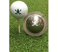 Joayuezo Ball Marker DIY Stainless Steel Golf Balls Marker Stencil Personalized Golf Ball Liner Golf Ball Drawing Alignment Stencils Marking Tool (frog)