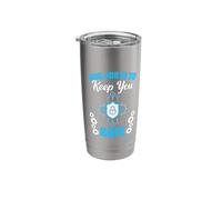 Job is to Keep You Safe Computer Programmer Cyber Security Stainless Steel Insulated Tumbler
