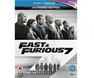 JOB LOT 25X Fast & Furious 7 - Extended Edition Blu-Ray (2015) - NEW & SEALED