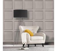 Textured Wood Panel Effect Wallpaper Paste The Wall Vinyl Black Grey Navy