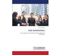 Job Satisfaction: with respect to Vamshadhara Paper Mills Ltd Madapam