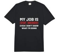 Job Top Secret Professional Comfort Colors Adult Heavyweight T-Shirt