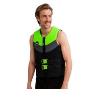 Jobe 50N Neoprene Wetsuit Watersports Waterski Jetski Wakeboarding Safety Impact Vest - Top - Lime Green Vest Size - 2XL+