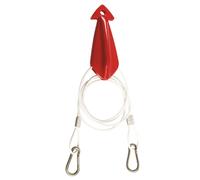 Jobe Stainless Steel Bridle Rope With Hooks Red