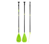 Jobe Fusion Stick 3 Piece Carbon/Fibreglass SUP Paddle - Lime