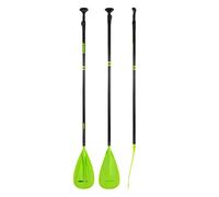 Jobe Fusion Stick 3 Piece Carbon/Fibreglass SUP Paddle - Lime