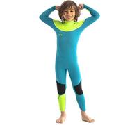Jobe Junior Boston 3/2mm Back Zip Wetsuit - Teal - Easy Stretch - Unisex - CE certified - Age - 16Y