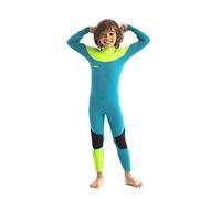 Jobe Junior Boston 3/2mm Back Zip Wetsuit - Teal - Easy Stretch - Unisex - CE certified - Age - 16Y