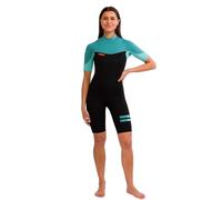 Jobe Sofia 3/2mm Shorty Wetsuit Women Vintage Teal L 303623001-L L Sofia 3/2mm Shorty Wetsuit Women Vintage Teal L 303623001-L