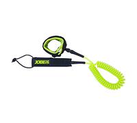 Jobe SUP Stand Up Paddle Boarding Coiled Leash/Strap 10ft - Lime - Unisex - Length 10ft (304 cm) coiled leash