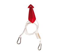 Jobe Stainless Steel Bridle Rope With Hooks Red