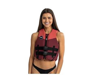 Jobe Womens 50N Neoprene Wetsuit Watersports Waterski Jetski Wakeboarding Safety Impact Vest - Top - Rose Pink Vest Size - L