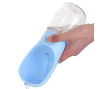 Joberio Dog Water Bottle, 350ml PP Anti-bacteriial Pet Water Dispenser | Food Grade Leak Proof Dog Cat Travel Drink Bottle Bowl | Pet Drinking Bottle for Puppy Small Medium Large Dogs Travel Walk Hike