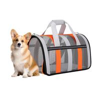 Joberio Foldable Pet Bag - Portable Foldable Carrier Dog Bag - Stylish and Lightweight Travel Carrier for Flying, Travel, Driving, and Visiting The Vet for Long Time