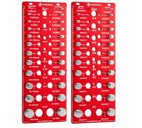 JoblikeBrez Thread Checker, 70 Nut and Bolt Thread Checker, 25 Standard & 25 Metric & 20 Drill Bit Gauge, Bolt Size Finder, Wall-Mountable Bolt Thread Identifier Gauge with Inch & CM Ruler
