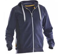 Jobman JM5400 Sweatshirt Hoodie Navy/Black M Colour: Navy/Black, Chest M