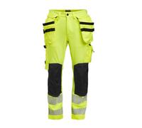 Jobman Mens Craftsman Stretch Hi-Vis Trousers