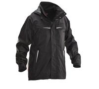 Jobman Men's Shell Jacket in Black | Size: XL Jobman Black XL
