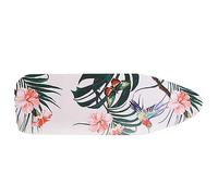 JoboJi Ironing Board Cover 15 x 48 in/122x38 cm, Heat Reflective Iron Board Replacement Cover Durable Scorch & Stain Resistant Padded Layers (Color : Green Bird)