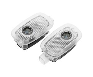 JOBOUND 2PCS LED Car Door Projector Light Shadow 3D For W221 W447 W639 W640 V Vito 216 S Class Accessories car puddle lights (Size : For B-enz A-MG)